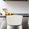 Bucket & Tub Base 32 OZ HDPE Translucent Round 360/Case