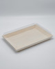 Balsa Serving Tray Base & Lid Combo 8X11X1 IN Wood Natural Clear 50/Case