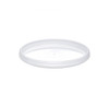 Lid 4.375 IN PP Clear Round For Container Unhinged Recessed Tamper-Evident Tamper-Resistant 500/Case