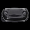 Victoria Bay Lid Dome PP Clear Oblong For Food Container Microwave Safe Vented 63 Count/Pack 4 Packs/Case 252 Count/Case