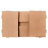 Victoria Bay Take-Out Box Carry Tray 10.125X5.875X2.5 IN Paperboard Kraft Rectangle 400/Case