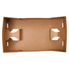 Victoria Bay Take-Out Box Carry Tray 10.125X5.875X2.5 IN Paperboard Kraft Rectangle 400/Case