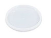 Lid 4.375 IN LLDPE Translucent Round For Container Unhinged Tamper-Evident 500/Case