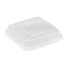 Victoria Bay Lid Dome PET Clear Square For 16-32 OZ Bowl 300/Case