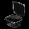 Victoria Bay Deli Container Hinged 16 OZ PET Clear Square 200/Case