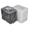 Victoria Bay Take-Out Container Base & Lid Combo 28 OZ PP Black Clear Rectangle Shallow Microwave Safe 150/Case