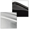 Victoria Bay Serving Tray Base & Lid Combo 16X16X4.56 IN PET Black Clear Square Freezer Safe 25/Case
