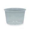Victoria Bay Deli Container Base 16 OZ PP Clear Round Microwave Safe 50 Count/Pack 10 Packs/Case 500 Count/Case