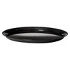 Victoria Bay Serving Tray Base 14 IN PS Black Round Higher Sidewall 25/Case