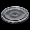 Victoria Bay Lid Flat PP Clear Round For 6-16 OZ Tall Container Vented 1000/Case