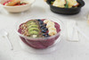 Deli Container Base & Lid Combo With Dome Lid 16 OZ RPET Clear Swirl Design Round 280/Case