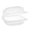 Clear Advantage® Take-Out Container Hinged With Dome Lid 6X5.25X3 IN RPET Clear Rectangle 400/Case