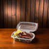 Victoria Bay Take-Out Container Hinged 6X9X3.5 IN PP Clear Rectangle 264/Case