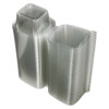 Victoria Bay Deli Container Hinged 16 OZ RPET Clear Tamper-Evident 60 Count/Pack 6 Packs/Case 240 Count/Case