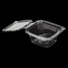 Victoria Bay Deli Container Hinged 16 OZ RPET Clear Tamper-Evident 60 Count/Pack 6 Packs/Case 240 Count/Case