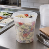 Victoria Bay Deli Container Base 32 OZ PP Clear Round Bulk 480/Case
