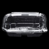 Victoria Bay Deli Container Hinged 20 OZ RPET Clear Tamper-Evident 100 Count/Pack 2 Packs/Case 200 Count/Case