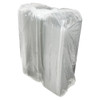 Victoria Bay Deli Container Hinged 20 OZ RPET Clear Tamper-Evident 100 Count/Pack 2 Packs/Case 200 Count/Case