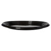 Victoria Bay Serving Tray 12 IN PET Black Round 36/Case