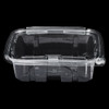 Victoria Bay Deli Container Hinged 24 OZ RPET Clear Tamper-Evident 100 Count/Pack 2 Packs/Case 200 Count/Case