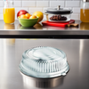 Victoria Bay Lid High Dome 12.25X3 IN PET Clear Round For Catering Tray 36/Case