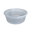 Victoria Bay Deli Container Base & Lid Combo 8 OZ PP Clear Round 240/Case