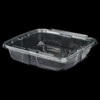 Victoria Bay Deli Container Hinged 35 OZ RPET Clear Tamper-Evident 90 Count/Pack 2 Packs/Case 180 Count/Case