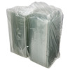 Victoria Bay Deli Container Hinged 35 OZ RPET Clear Tamper-Evident 90 Count/Pack 2 Packs/Case 180 Count/Case