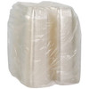 Hoagie & Sub Take-Out Container Hinged With Dome Lid 9.3X4.5X3 IN OPS Clear Rectangle 250/Case