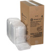 Take-Out Container Hinged Large (LG) 9.2X8.9X2.9 IN 3 Compartment OPS Clear Square 200/Case