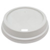 Victoria Bay Lid Dome PS White For 10-20 OZ Hot Cup 1000/Case