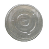 Lid Flat PET Clear For 10 OZ Cup Slotted 1000/Case