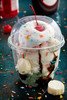 Dessert Container Base 12 OZ RPET Clear Round 1000/Case