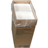 Take-Out Container Hinged With Dome Lid 9X6.5X1.6 IN Polystyrene Foam White Rectangle Shallow 150/Case