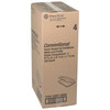 Take-Out Container Hinged With Dome Lid 9.2X6.5X1.3 IN Polystyrene Foam White Rectangle 150/Case