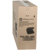 Take-Out Container Hinged With Dome Lid 9X9.5X3.3 IN Polystyrene Foam Black Square 150/Case