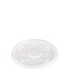 Dart® Lid Flat 4.53X0.28 IN HIPS Translucent For 12-24 OZ Cold Cup Identification 100 Count/Pack 10 Packs/Case