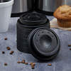Dart® Lid Dome 3.9X0.9 IN HIPS Black For 12-24 OZ Hot Cup Cappuccino Sip Through 100 Count/Pack 10 Packs/Case