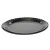 Placesetter® Serving Tray Base 10X12.5X1 IN Polystyrene Foam Black Oval 600/Case