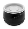 Lid Flat Plastic Translucent For 5-8 OZ Cup Vented 2000/Case