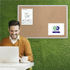 Earth Series Board 36X48 IN Cork Aluminum Horizontal / Vertical Mounting 1/Each