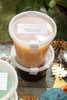 Deli Container Base & Lid Combo With Flat Lid 24 OZ PP LLDPE Clear Round 240/Case