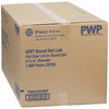 Lid Flat RPET Clear Round For 8-28 OZ Deli Container Unhinged 1000/Case