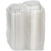 Sandwich Take-Out Container Hinged With Dome Lid Small (SM) 5.7X6X3.1 IN OPS Clear Square 500/Case
