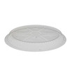 Lid Dome 8.9X0.7 IN 1 Compartment OPS Clear Round Shallow For Container 300/Case