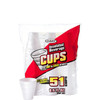 Dart® Cup Easy to Hold 8.5 OZ EPS White 51 Count/Pack 24 Packs/Case 1224 Count/Case