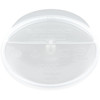 Lid Flat PP White For Cascada Carafe Hinged 12/Case