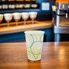 Cold Cup 7 OZ Single Wall Poly-Coated Paper Multicolor Champagne 2500/Case