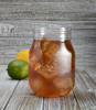 Quenchers Cup Mason Jar 16 OZ PET Clear 64/Case