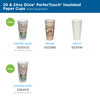 Dixie® Perfect Touch Hot Cup 20 FLOZ Paper White 500/Case